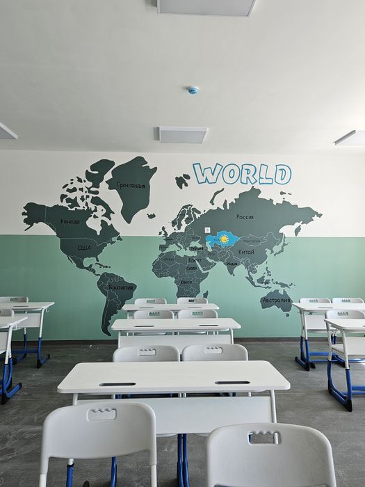 Роспись стен. Художник.