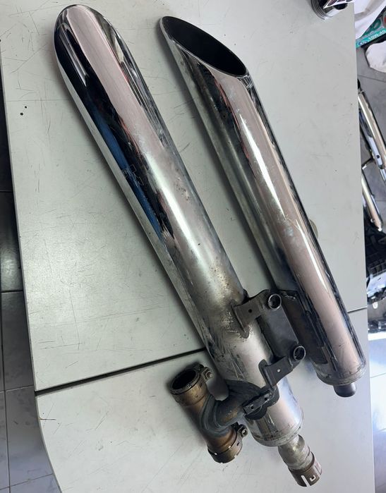 Оригинални OEM ауспуси и филтърна кутия за Kawasaki VN 2000 Vulcan