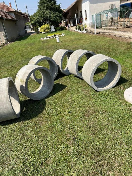 Изграждане на Септични Ями Шахти Канализация с Багер Бетонни Пръстени