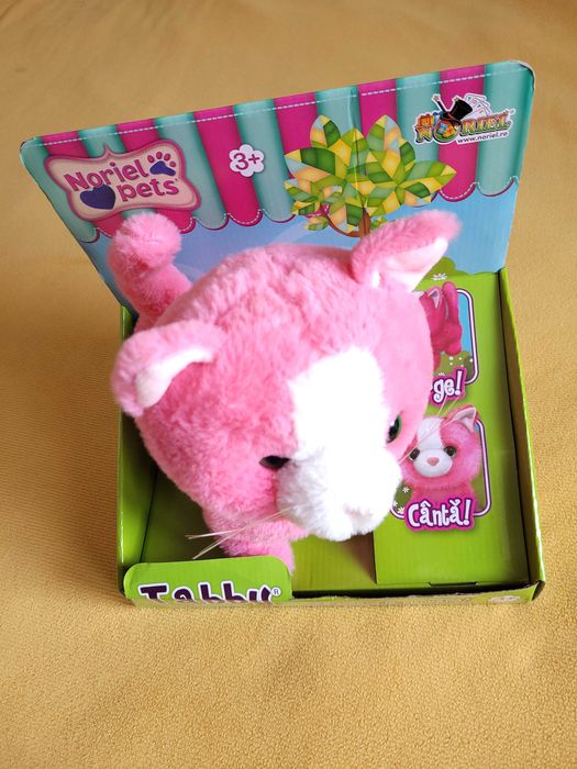 Jucarie Noriel - Pisica interactiva  - Tabby