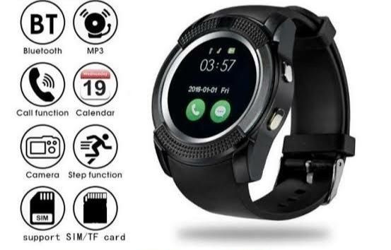 Smart soat v8 simkarta fleshka ketadigan