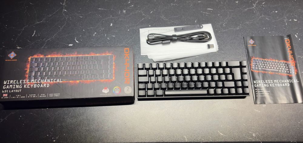 Tastatura gaming wireless bluetooth iluminata