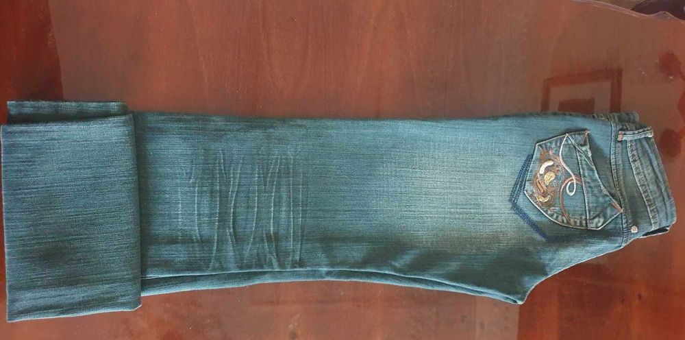 Liu Jo pantaloni denim NOI, culoare banane, 97%cotton 3% elastan