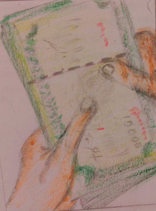 Mâinile banilor - Poster