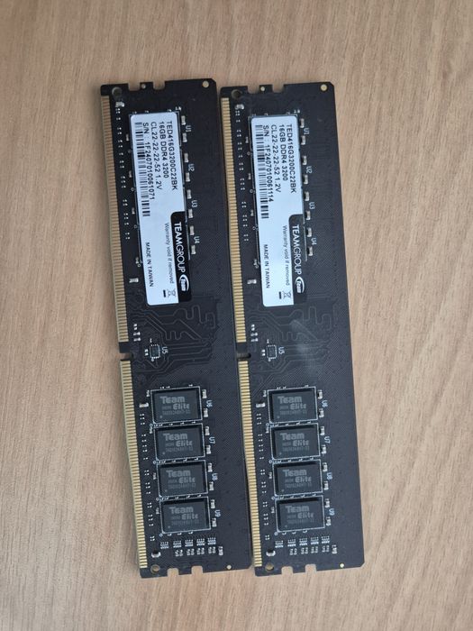 Продавам ram кит 2х16 ddr4 3200 mhz