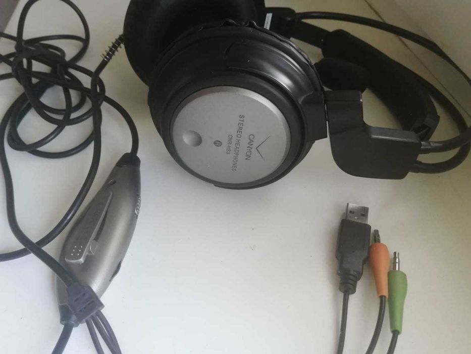 Наушники с микрофоном CANYON CNR-HS3