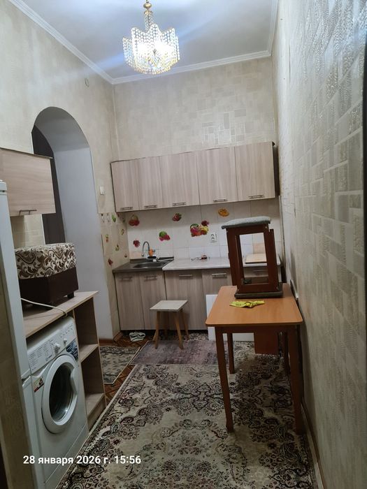 Квартира сдаётся 1 ком.  Район 1 Алматы