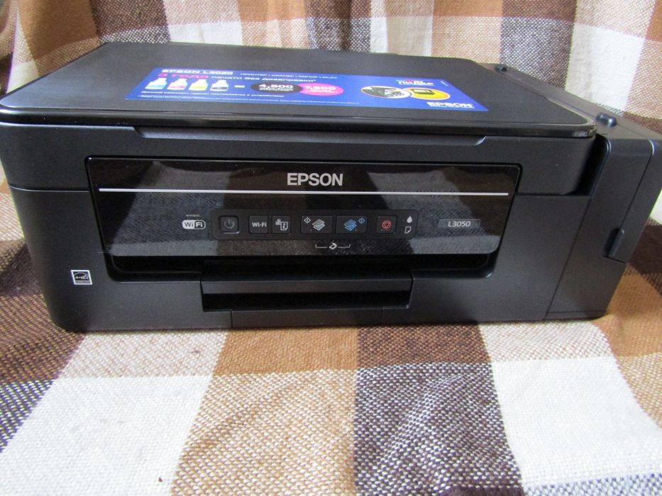 Цветной принтер Epson l3050 3в1