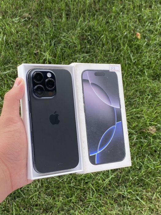 IPhone 16 Pro 128 tali karobka dakment