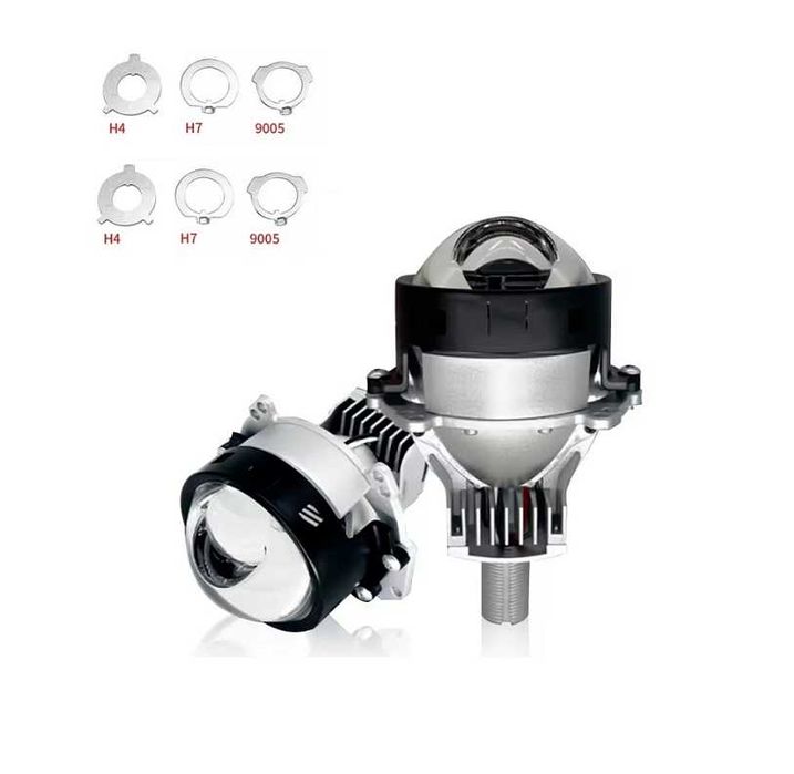 Bi-LED лупи за вграждане във фарове с къси и дълги светлини 3"инча 90W 6500lm 12V