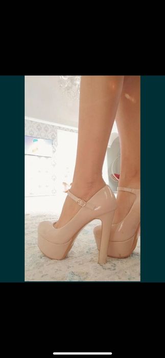 Женская туфли 15см