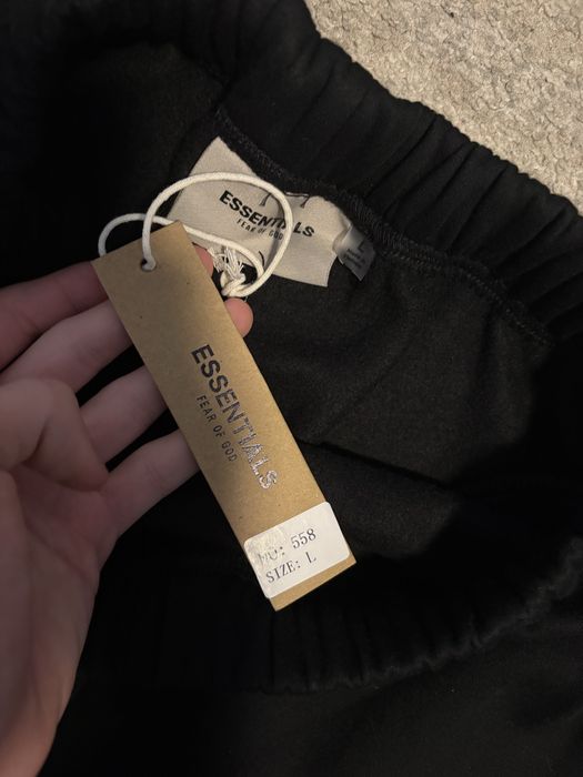 Pantaloni Lungi Essentials Fear Of God Negri