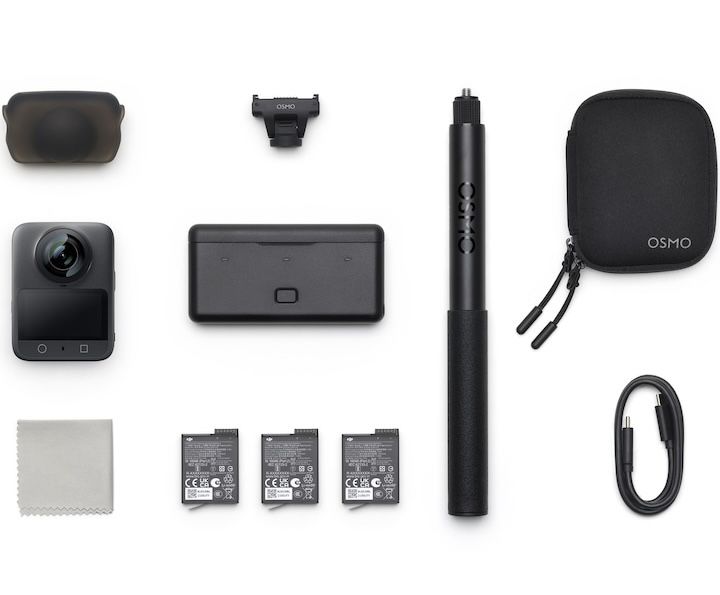 НОВО!!! Екшън камера DJI Osmo 360 Adventure Combo