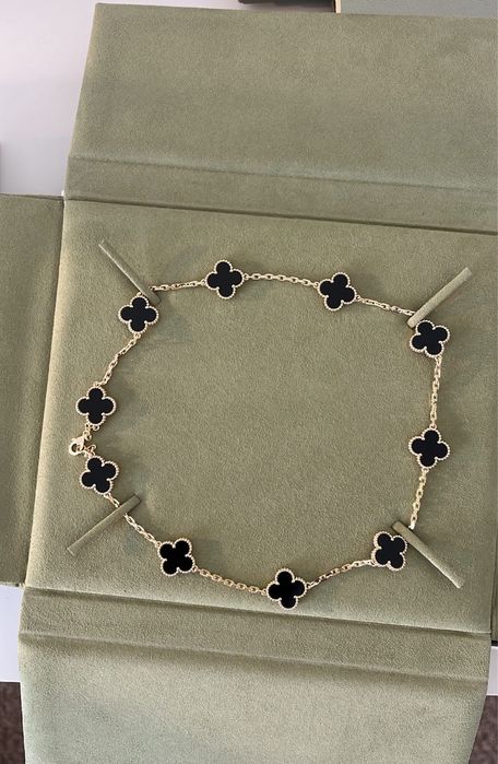 Комплект гривна и колие Van cleef