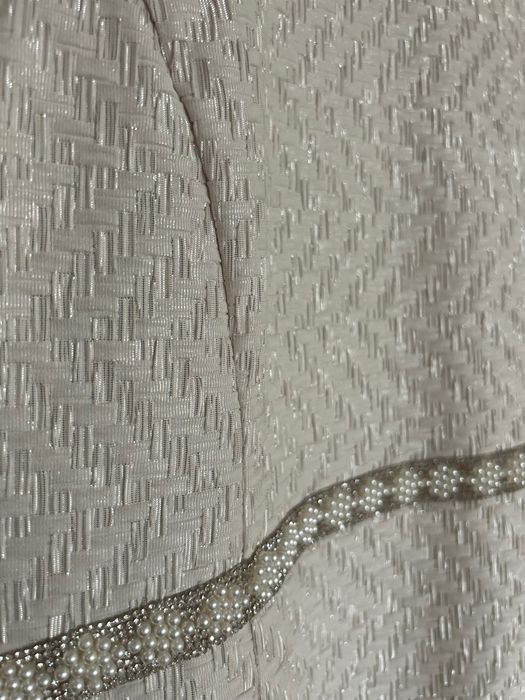 Рокля със сако-мръсно бяло