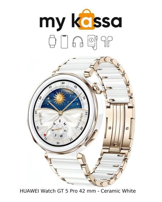 Новый! • HUAWEI Watch GT 5 Pro 42 mm • Доставка