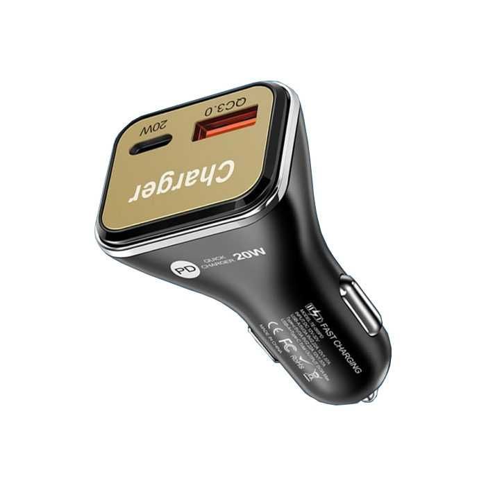 Адаптер за запалка с 2 USB порта 20W - 2458