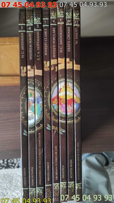 carte carti pentru copii Cele mai frumoase povestiri 8 volume