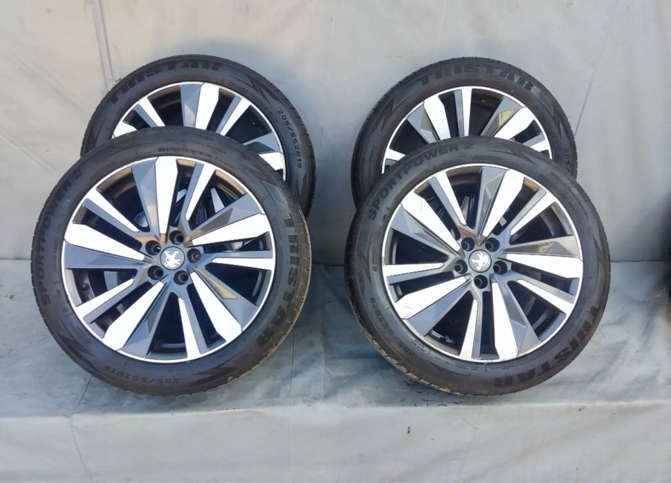 Jante 5x108 Peugeot 3008 II 205/55/R19 Peugeot 5008 an 2016-2024 DOT2024