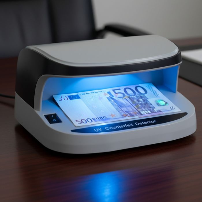 Мултифункционален UV детектор за фалшиви пари