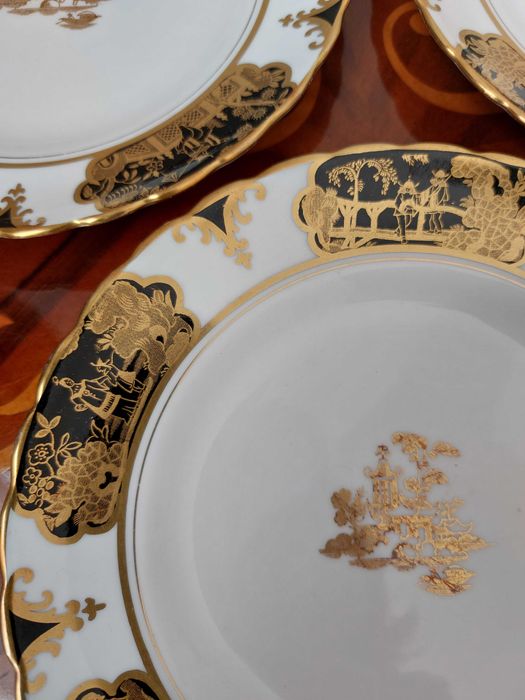 3 farfurii desert Tuscan Anglia