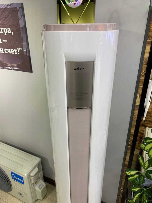 РАСПРОДАЖА  Колонный кондиционер Welkin 24 000 Btu Inverter + Доставка