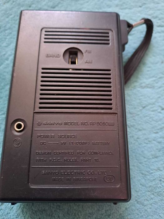 radio sanyo rp 5050 functional