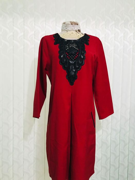 Платья красная размер 48, для беременном тоже подходить. Qizil ko’ylak