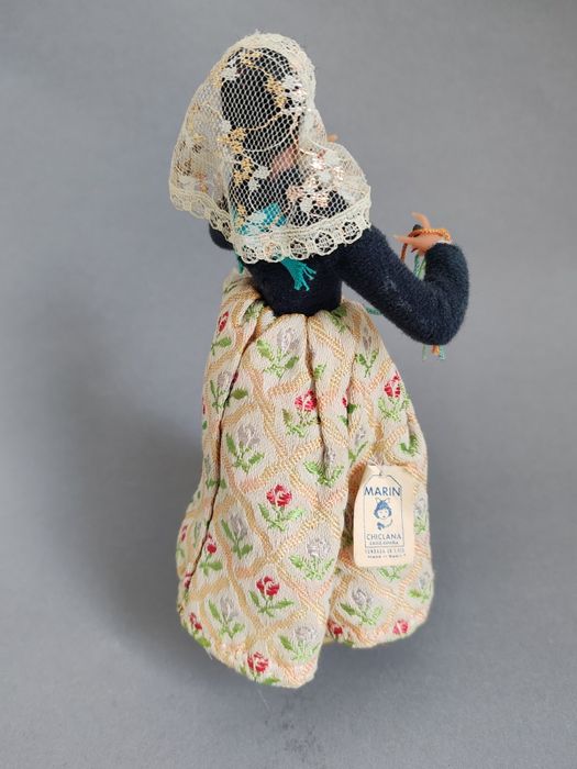 Păpușă vintage de colecție tradițională din Spania - Marin Chiclana