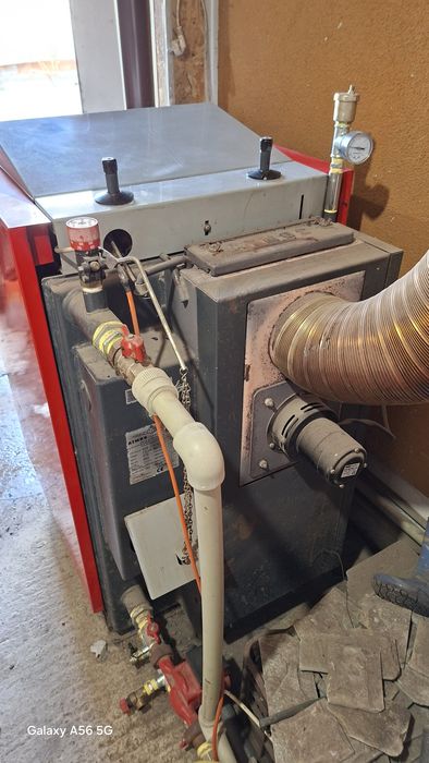Пиролизен котел на дърва ATMOS DC 32 S (35 kW)