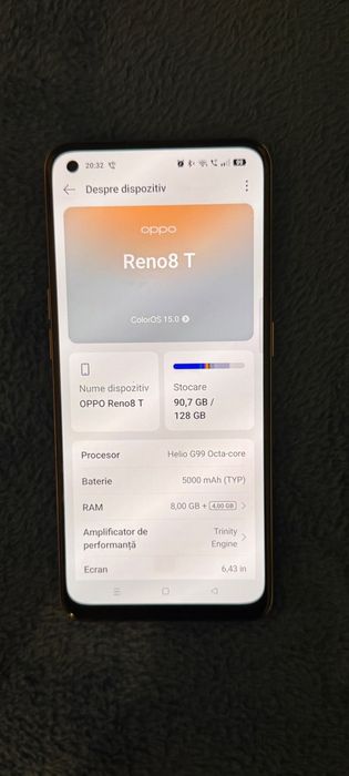 Telefon Oppo Reno8 T