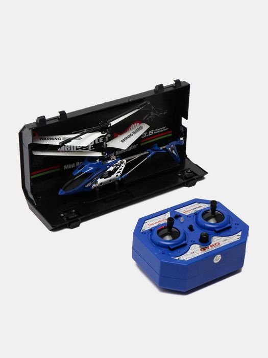 Игрушечный вертолет радиоуправляемый с гироскопом, летающий с пультом