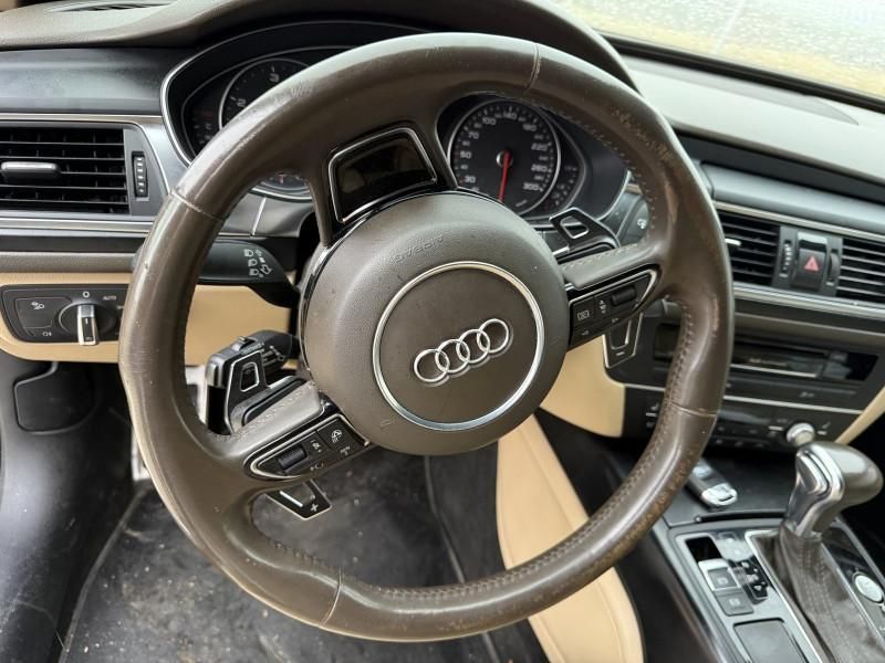 Volan complet sline cu padele maro Audi A6 4G2, C7 4G0419091T Berlina