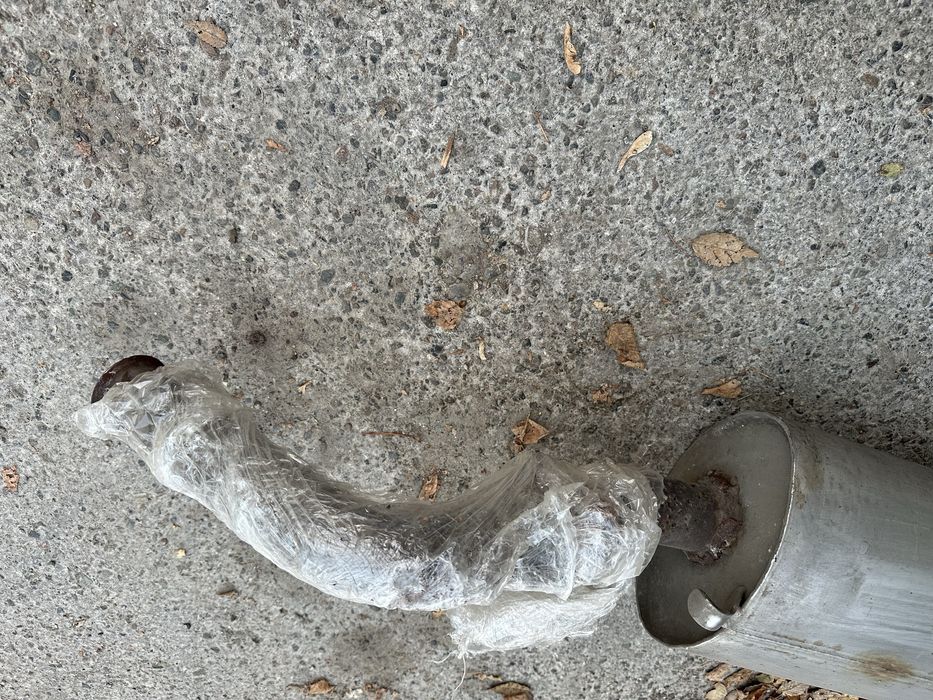 Глушитель Eisenmann на Ауди 100