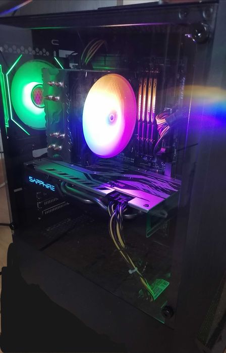 PC Gaming i7 + RX580 8GB + 16GB RAM + Monitor LG 27” IPS 75Hz FULL HD