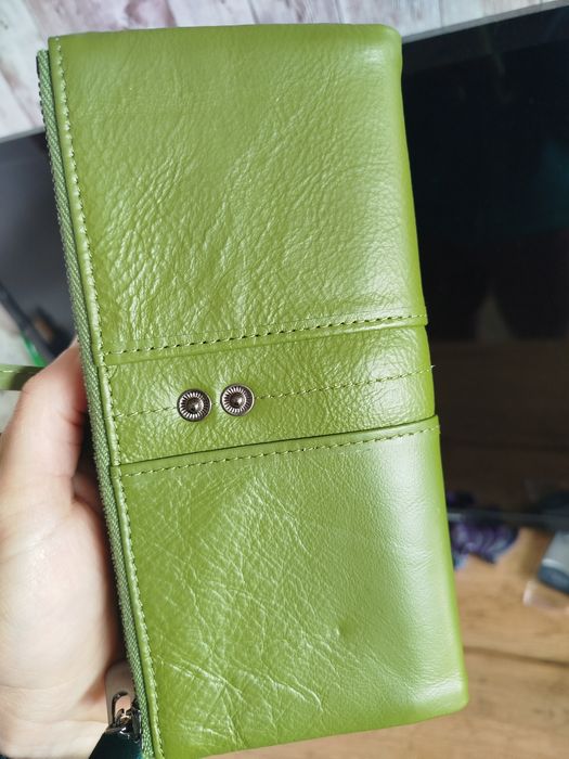 Голямо кожено портмоне