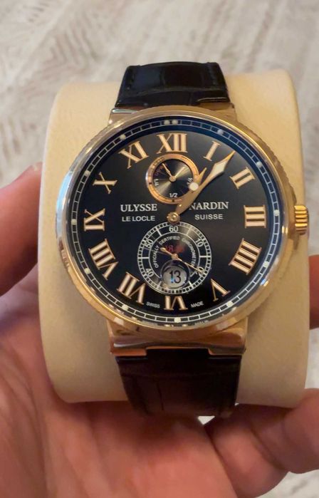Ulysse Nardin Maxi Marine Chronometer – 18K Rose Gold