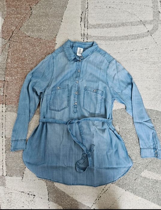 Blugi gravida H&M mărimea 38 și bluza H&M mărimea S