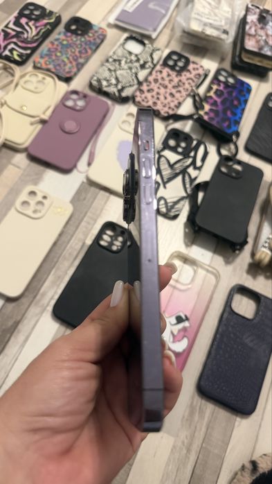 Iphone 14 Pro Max Purple 512gb + casti + huse