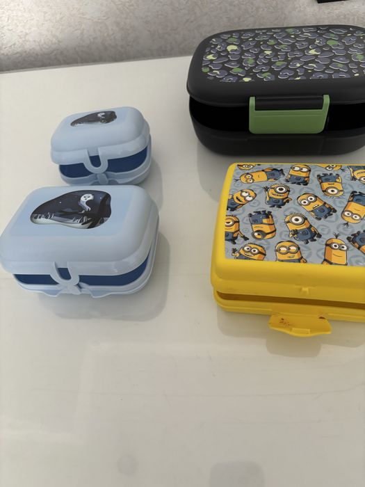 Продам боксы новые для перекуса детям,топервари,и контейнеры разные ио