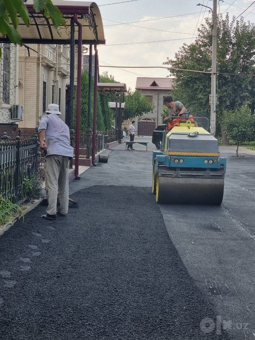 Asfalt xizmati, Asfalt ishlari