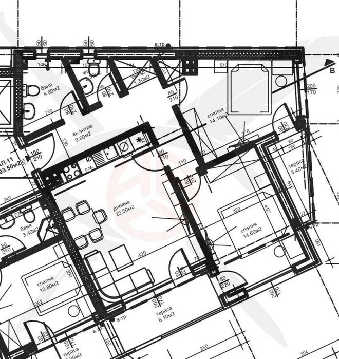 Тристаен на Коматевски възел!