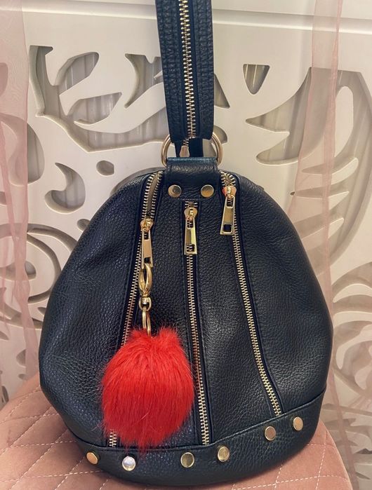 Ghiozdanel piele naturala