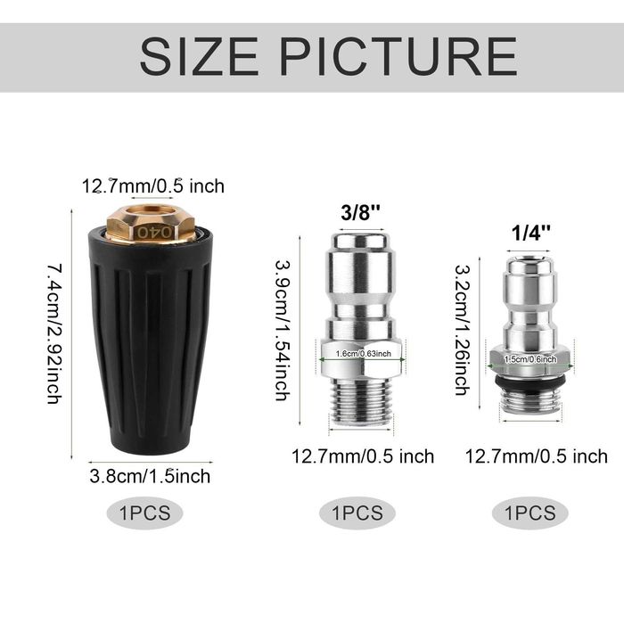 Накрайник за водоструйка турбо дюза 4000 PSI Max