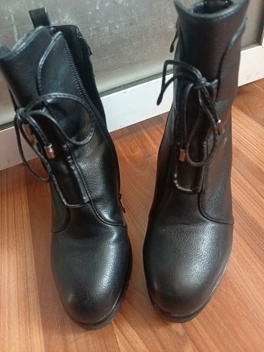 Полусапожки утеплённые