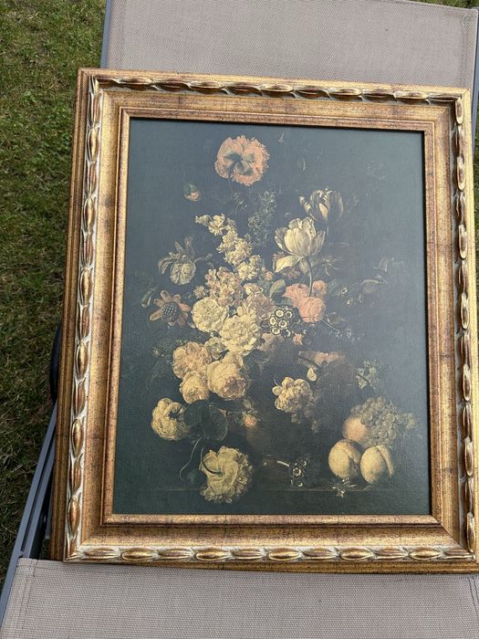 Tablou vechi, rama deosebita