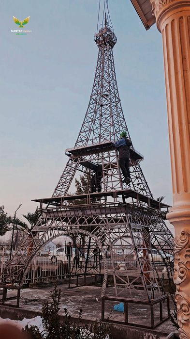 Макет эйфелевая башня