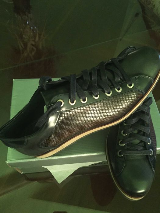 Pantofi sneakers, Nicola Benson Italy original piele naturala ,noi !