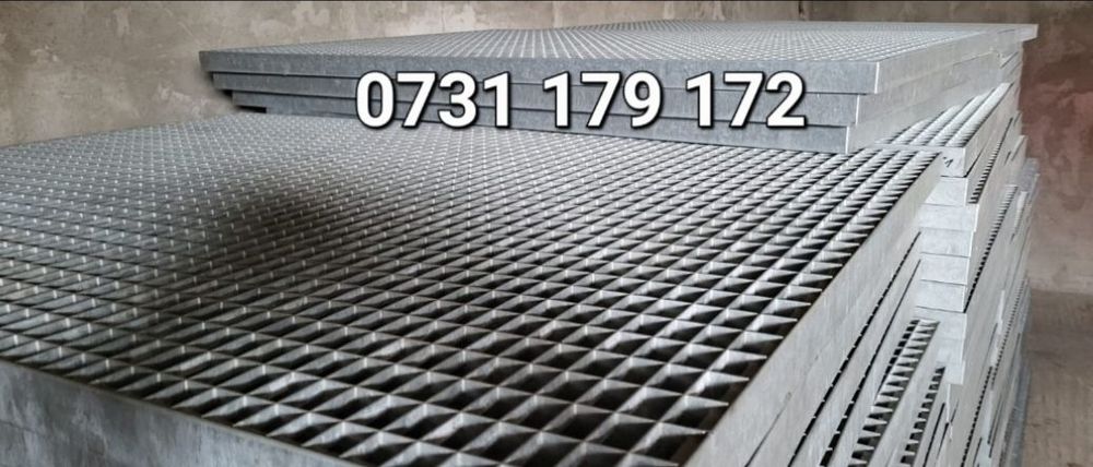Grătare zincate galvanizat