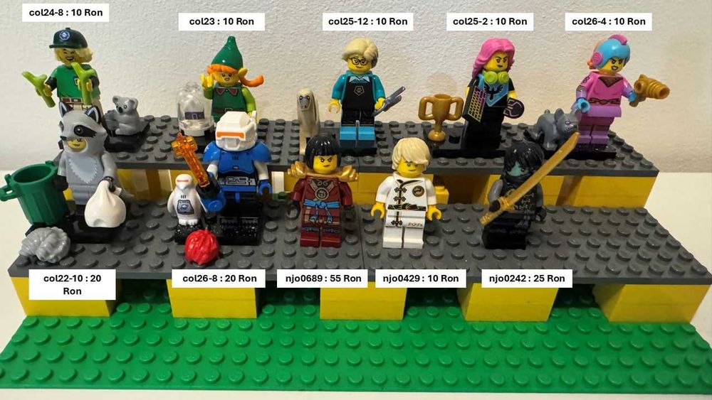Lot Figurine Lego: SH, SW, Ninjago, Animalele & Altele